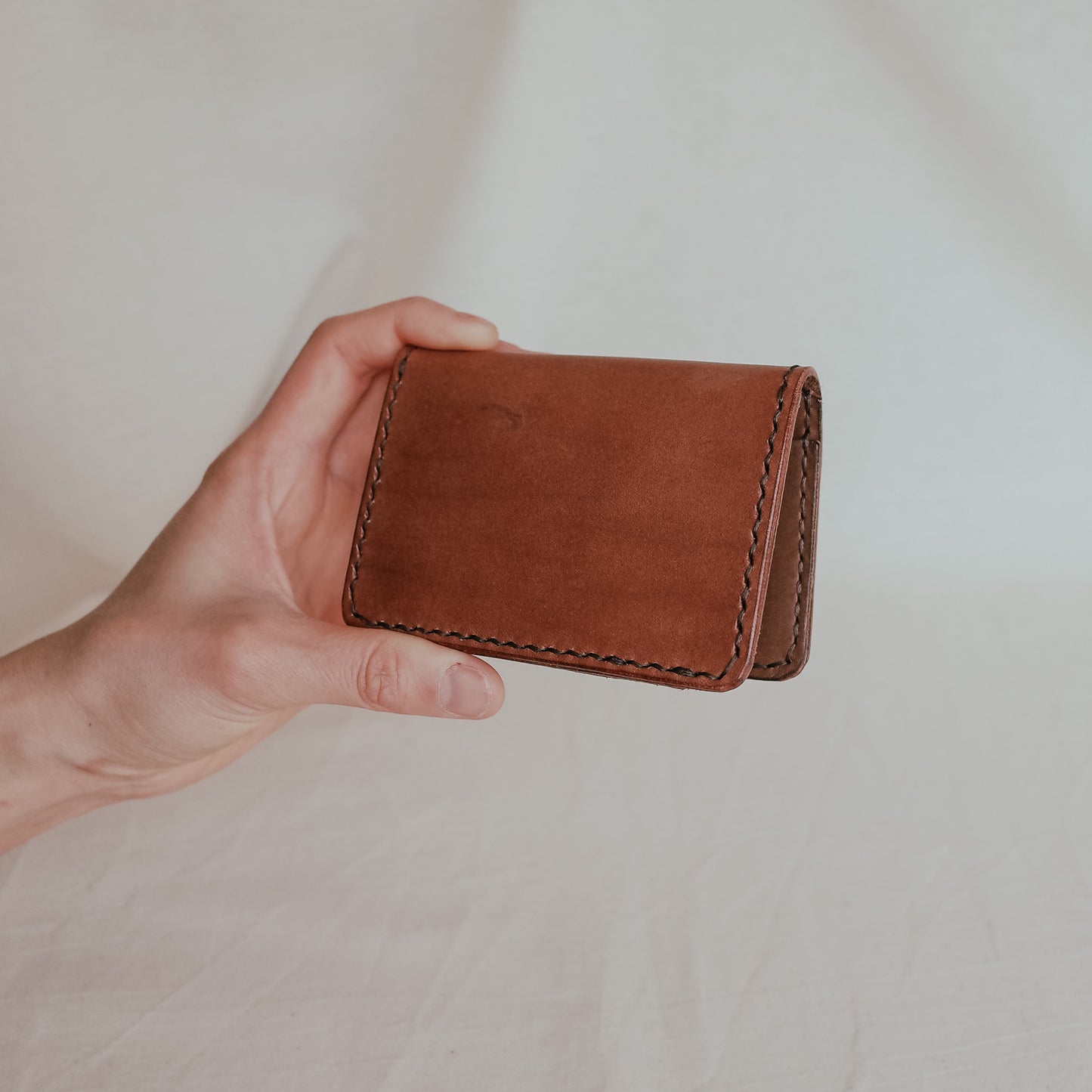 Standard folded card wallet